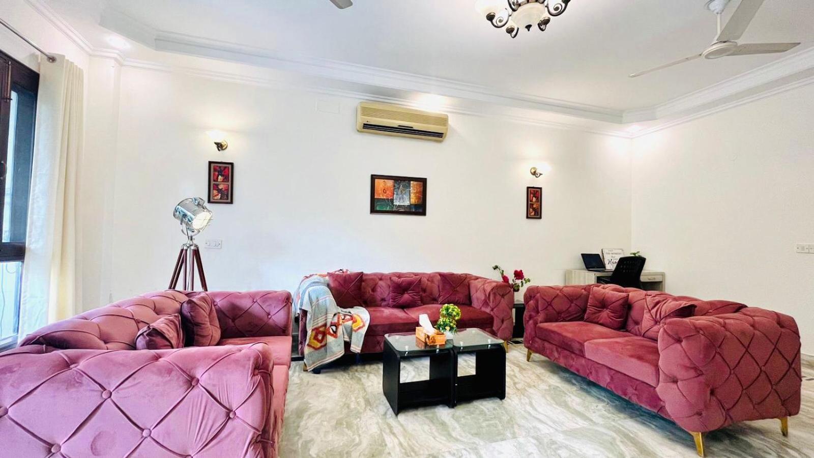 Olive Serviced Apartments - Defence Colony Új-Delhi Szoba fotó