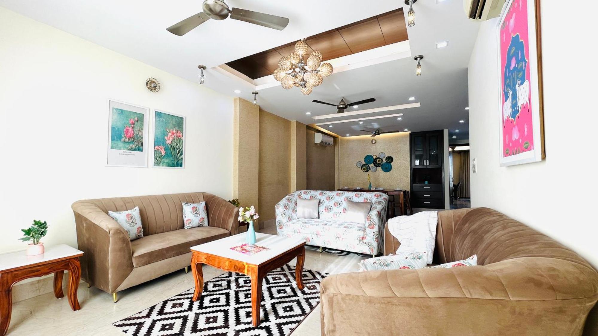 Olive Serviced Apartments - Defence Colony Új-Delhi Kültér fotó