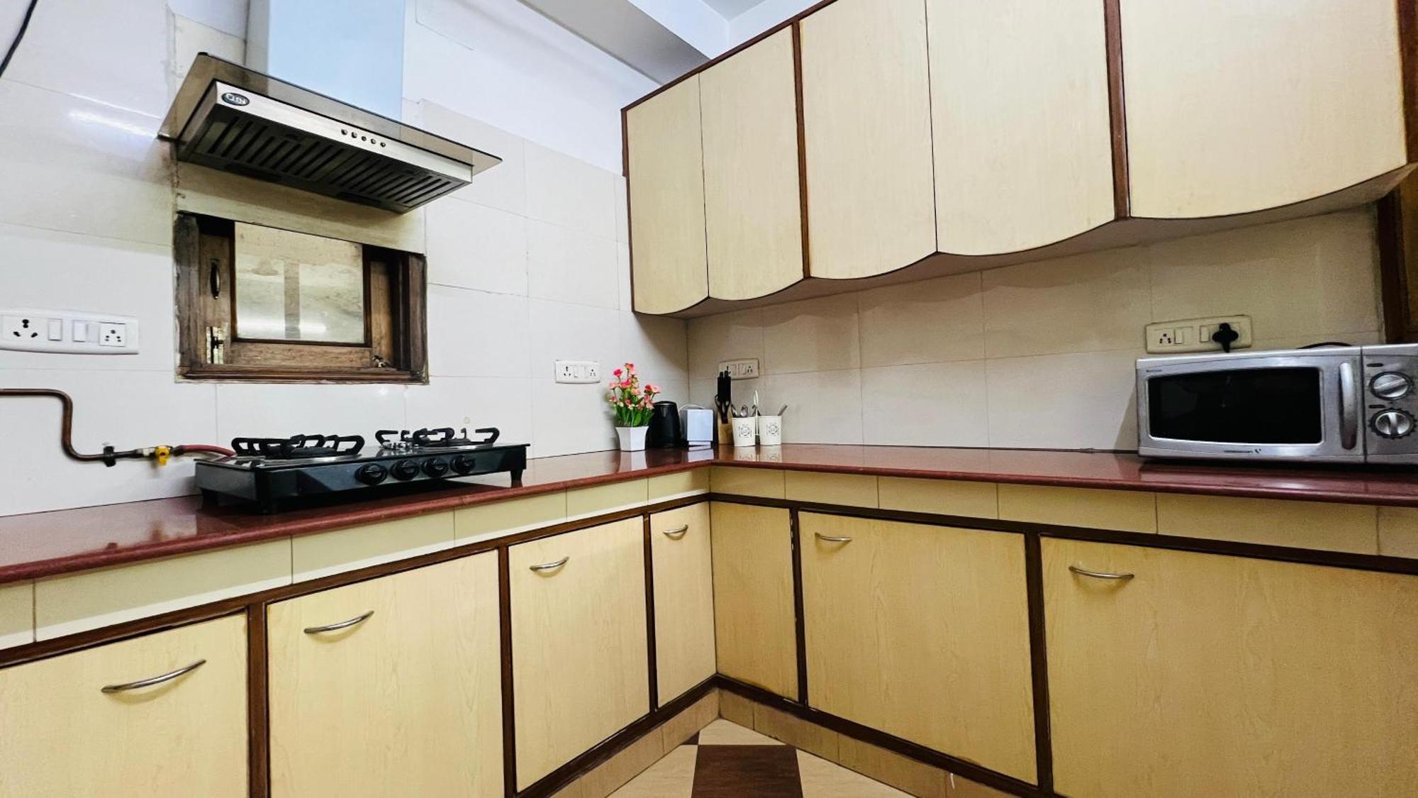 Olive Serviced Apartments - Defence Colony Új-Delhi Szoba fotó