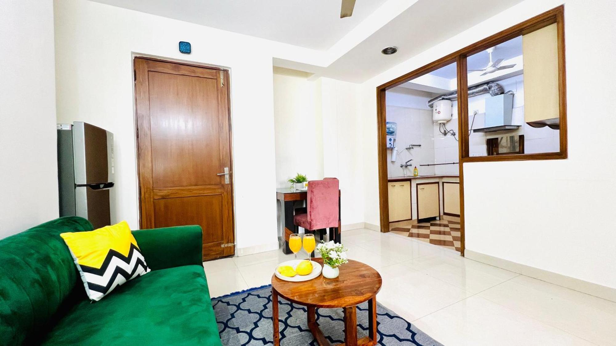 Olive Serviced Apartments - Defence Colony Új-Delhi Kültér fotó