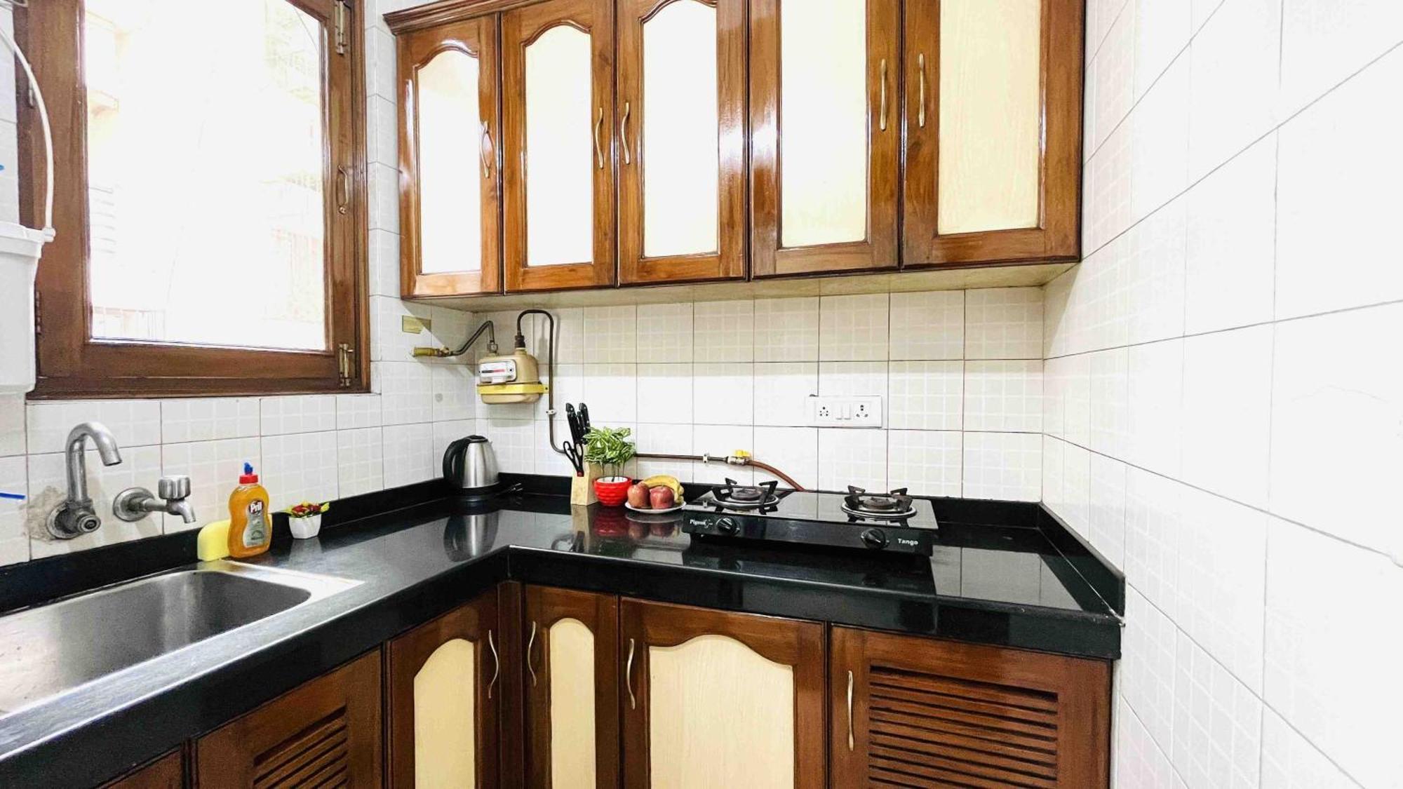 Olive Serviced Apartments - Defence Colony Új-Delhi Kültér fotó